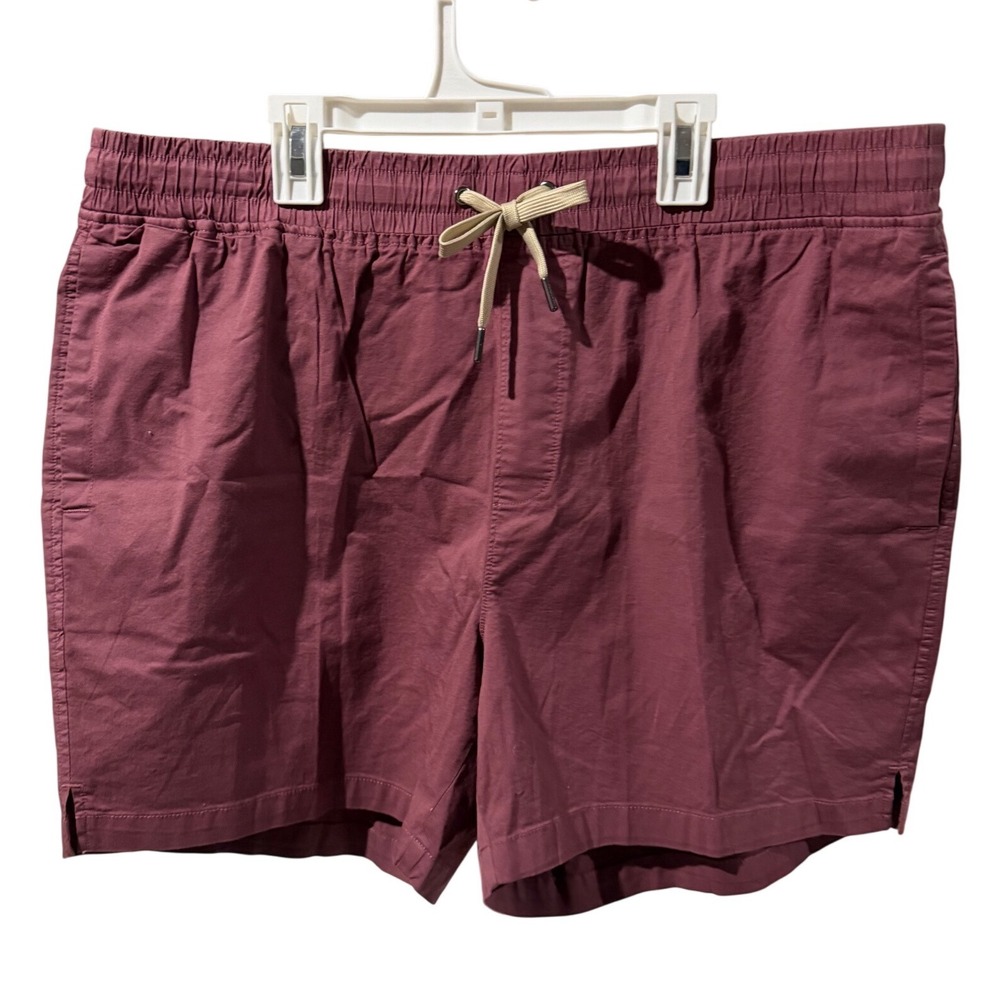Right of Way Mens Collin 5" Short Nocturne Purple XL Organic Cotton Recycled NEW
